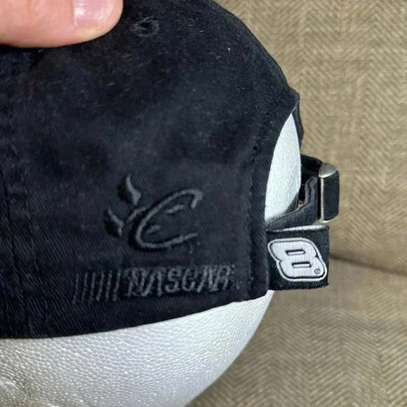 Vintage NASCAR Dale Earnhardt Jr Budweiser 2000 Strapback Hat Cap Black - Picture 4 of 12